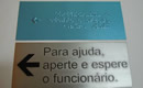 sinalização braille