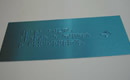 sinalização braille