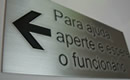 sinalização braille