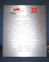  placas sinalização braille com sinalização braille