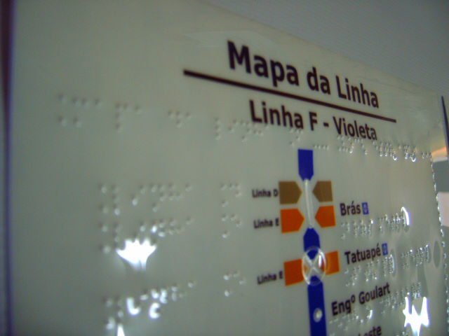 mapa tatil para o metro - linha violeta