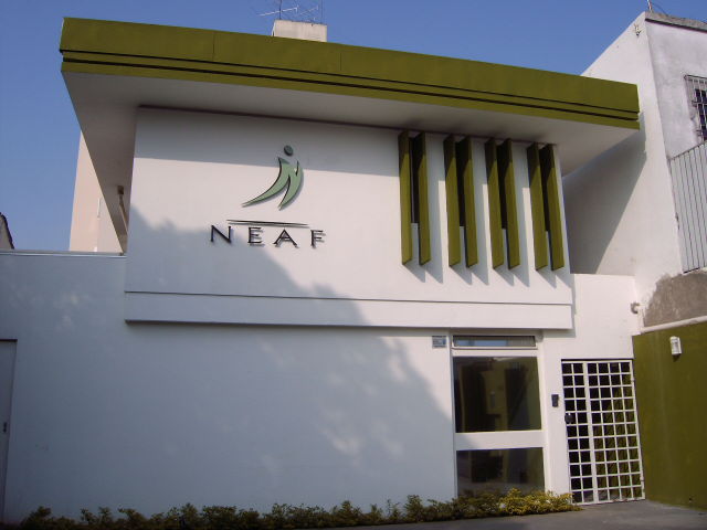 letra caixa clinica neaf