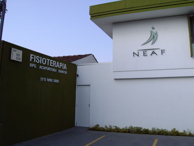 letra caixa clinica neaf