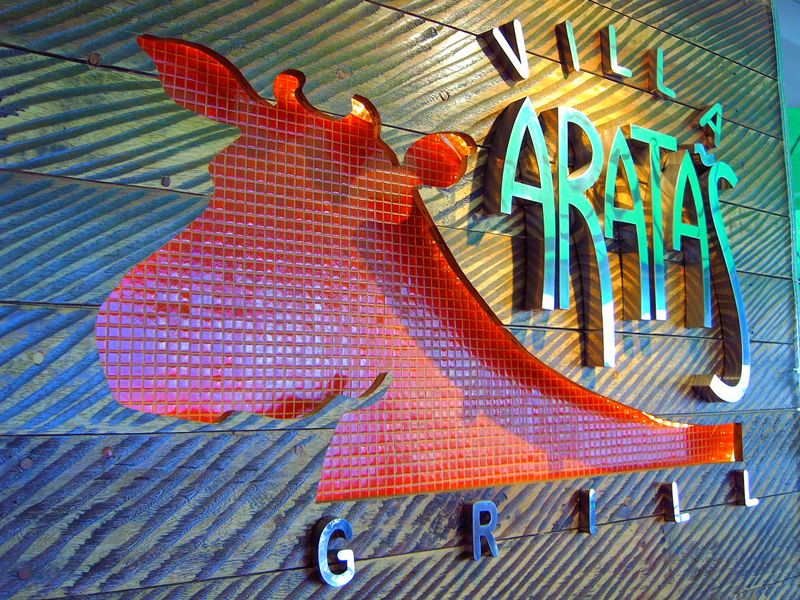 letra caixa Vila aratãs Grill