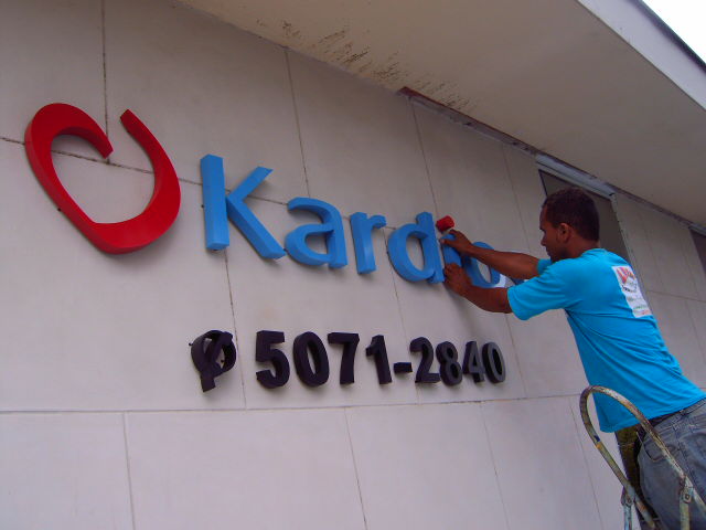 letra caixa Clinica kardios