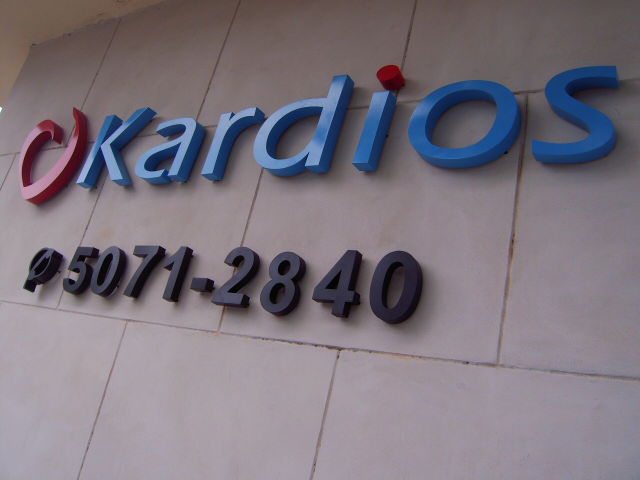 letra caixa Clinica kardios